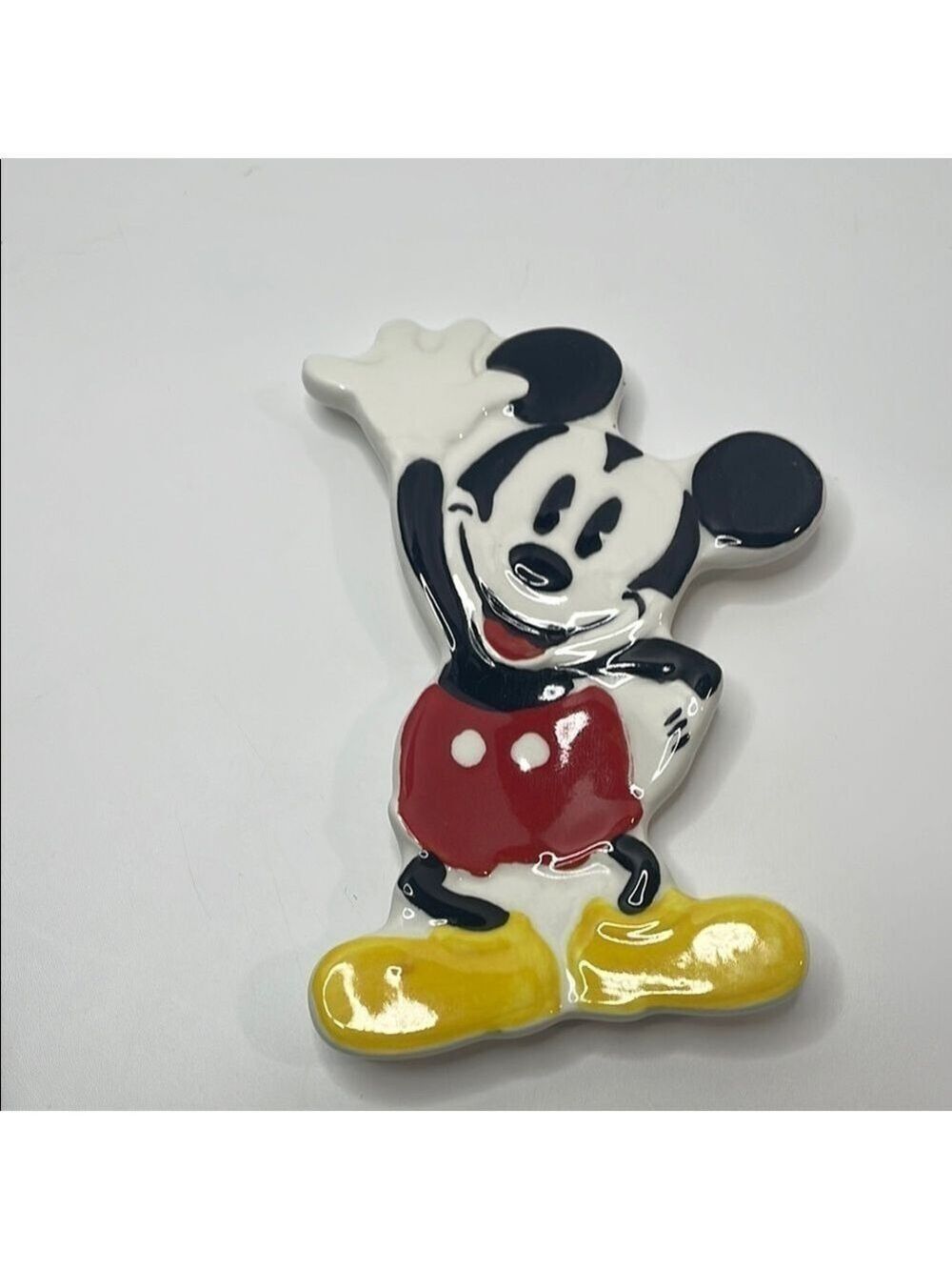 Disney Treasure Craft Ceramic Spoon Rest 7”X4” EUC
